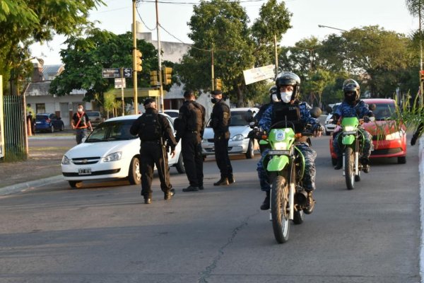 Habrá retenes policiales en la ciudad de Corrientes