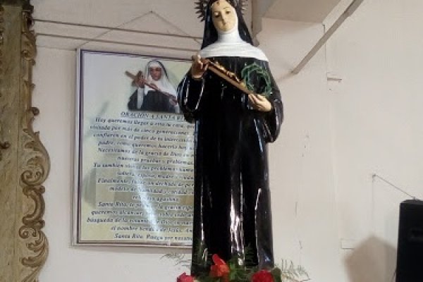 Los correntinos celebran hoy a Santa Rita: La santa de lo imposible