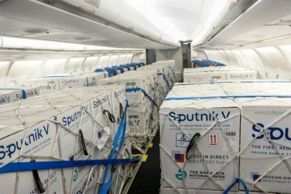 Arribaron otras 470.035 dosis de la vacuna Sputnik V