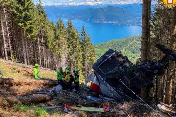 13 muertos y dos niños graves por la caída de un teleférico