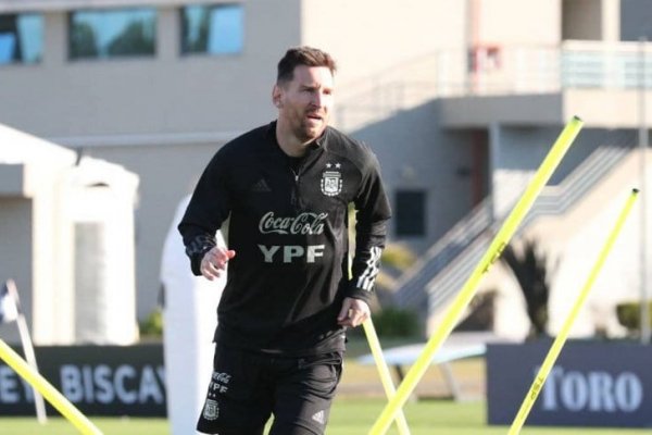 La Selección Argentina entrenó esta mañana con una cara nueva