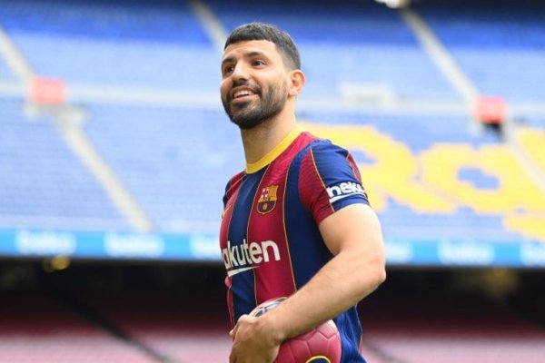 El Kun Agüero ya es el nuevo refuerzo del Barcelona