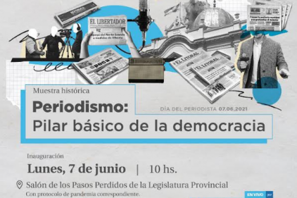 Invitan a Jornadas de Periodismo Parlamentario desde la Cámara de Diputados