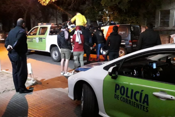 La Policía desactivó una fiesta clandestina en el barrio Aldana