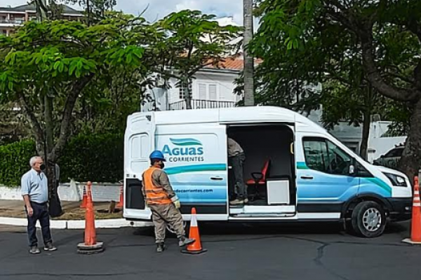 Aguas de Corrientes: Nuevo equipo de video inspección de cañerías