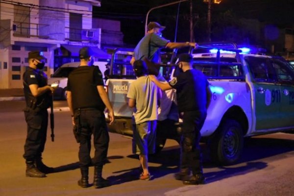 Varias personas demoradas durante operativos de control policial