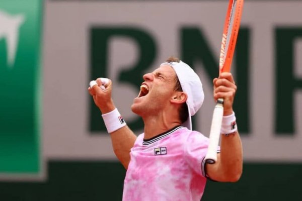 Schwartzman, con paliza a octavos de final en Roland Garros