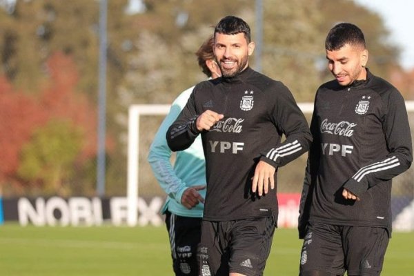 Selección Argentina: Agüero se sumó al grupo y viajaría a Colombia