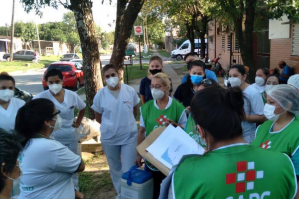 Salud Pública informó que aplica más de 4 mil vacunas por día en Corrientes