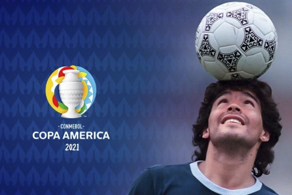 El impresionante homenaje de la Conmebol para Diego Maradona