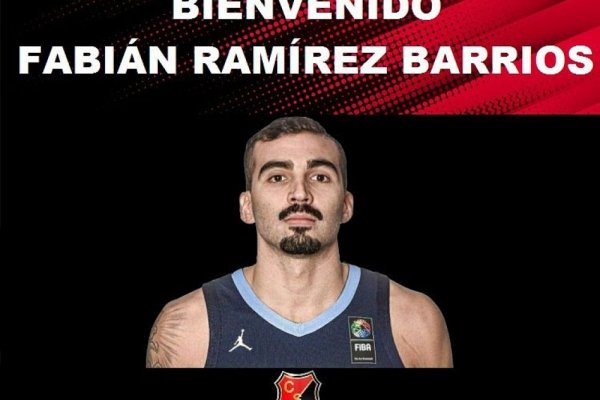 Fabián Ramírez Barrios se suma al plantel de San Martín