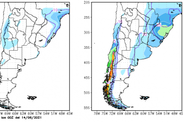 Pronóstico semanal y situación hidrológica