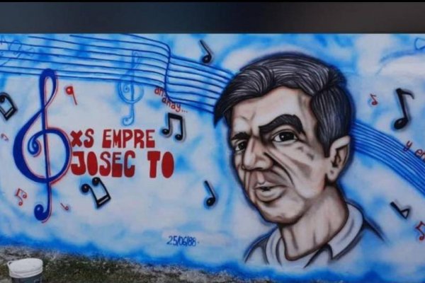 El popular personaje correntino 'Josecito del Belgrano' ya tiene su mural