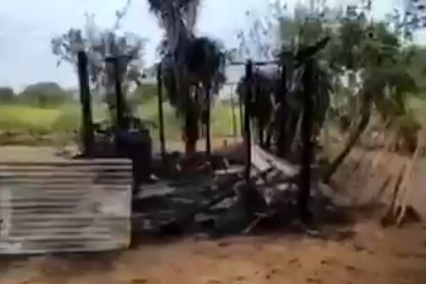 Un hombre murió tras incendiarse su vivienda en Bella Vista