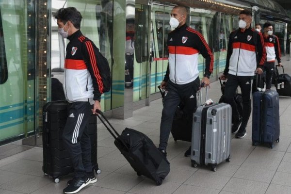 River se vacunó en Estados Unidos y ya está listo para la pretemporada