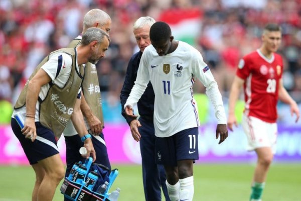 Dembélé se pierde el resto de la Eurocopa por lesión