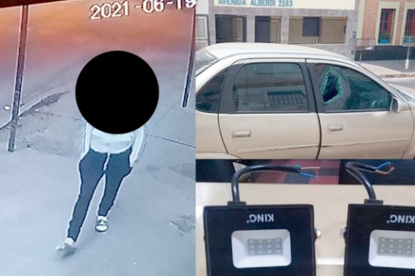 Demoraron a un menor por robos a vehículos estacionados cerca de una Comisaría