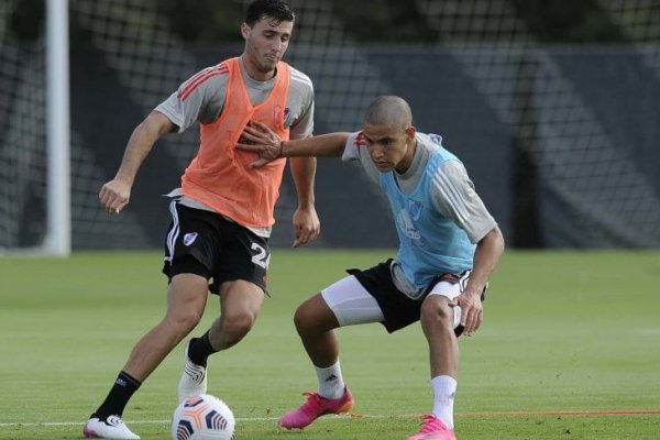 Gallardo paró un once en el primer táctico de River en la pretemporada