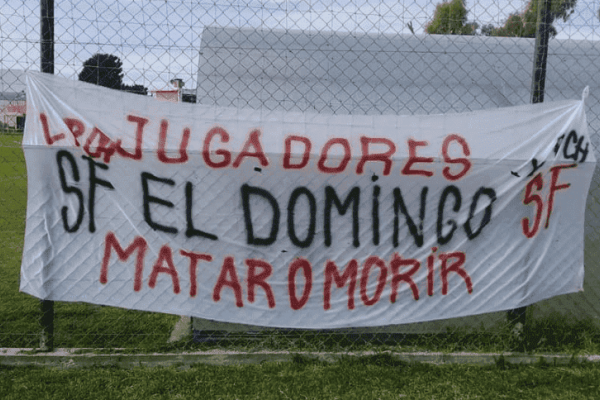 Amenazas en Chacarita en la previa del clásico con Tigre