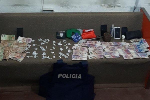 Corrientes: Tres detenidos tras incautar cocaína, marihuana y motos