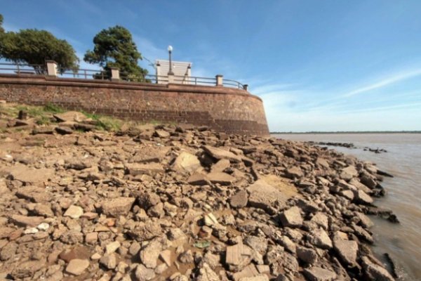 Bajante del Paraná: El río se encuentra doce centímetros por debajo del cero