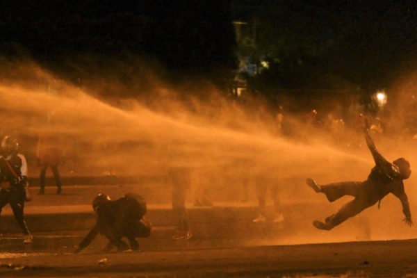 Disturbios en protestas a dos meses del estallido social