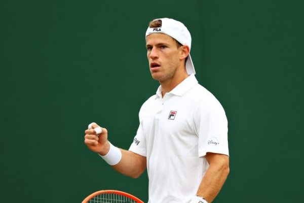 Diego Schwartzman ganó y es el único argentino que sigue con vida en Wimbledon