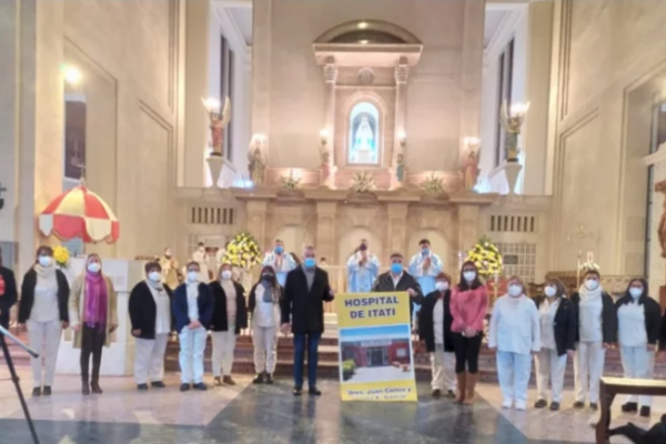 Pandemia: En San Luis del Palmar alistan tributos especiales a la Virgen