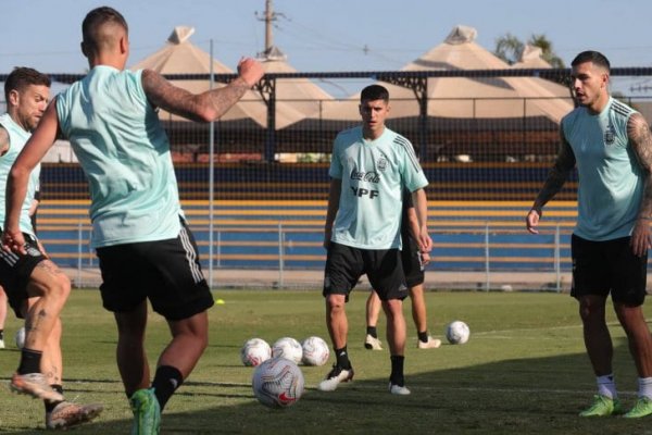 La Selección Argentina, último entrenamiento en Brasilia y viaje a Río de Janeiro