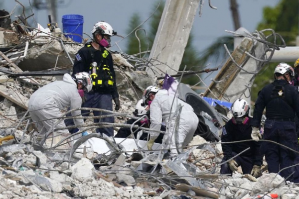 Fin a la búsqueda de sobrevivientes en Miami: Ahora buscarán cuerpos