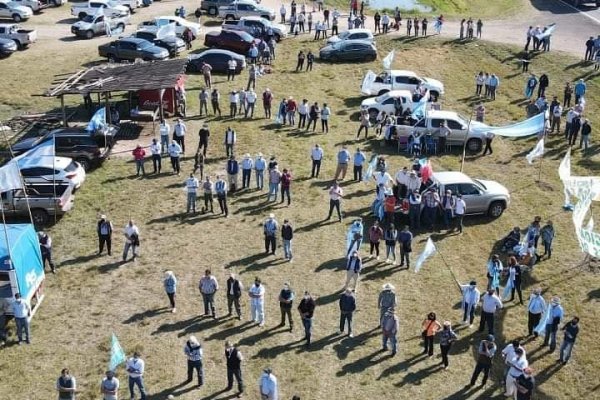 Productores correntinos se sumaron al reclamo del campo