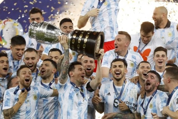 Argentina le ganó a Brasil y se consagró Campeón de América