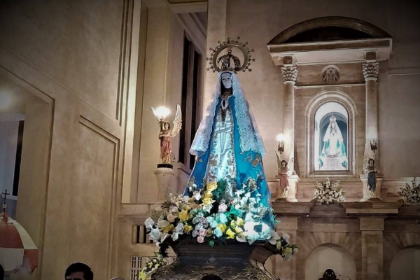 Con la visita de la Virgen de Itatí, San Luis rememorará su centenaria peregrinación