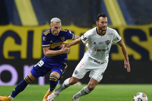 Boca no pasó del empate en la ida ante Atlético Mineiro