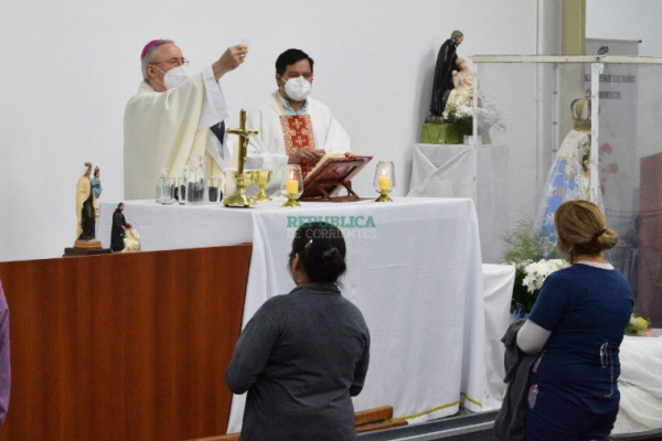 En el día de San Camilo, Stanovnik valoró los gestos heroicos del personal de Salud