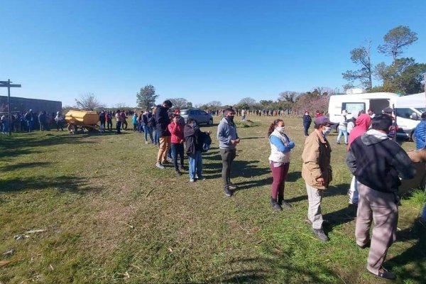 Vacunaron a mayores de 18 años sin turno previo en San Isidro