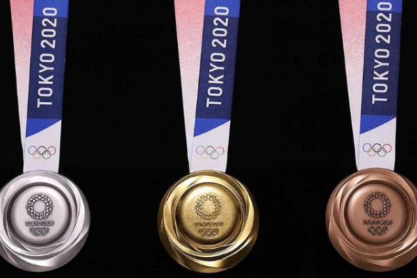 Tokio: Las medallas están hechas de material reciclado