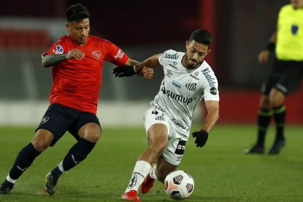 Independiente no pudo con Santos y quedó eliminado de la Copa Sudamericana