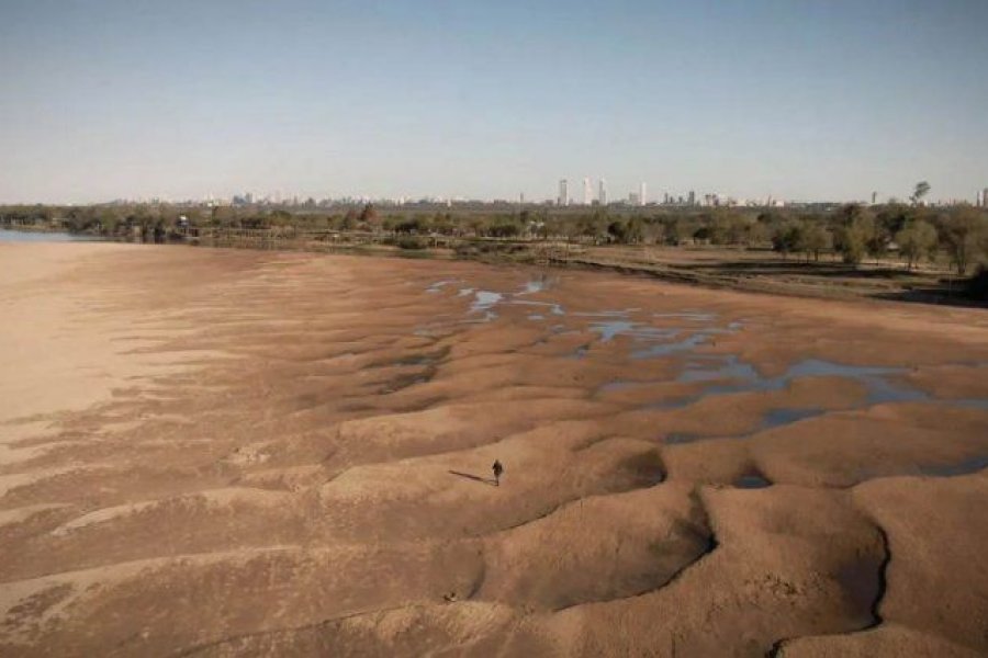 Advierten que el caudal del río Paraná volverá a un nivel crítico