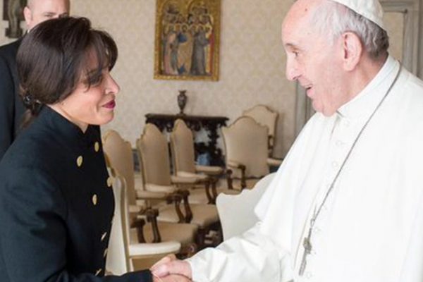 La teóloga argentina Emilce Cuda fue designada por el papa Francisco al frente de la Comisión Pontificia para América Latina