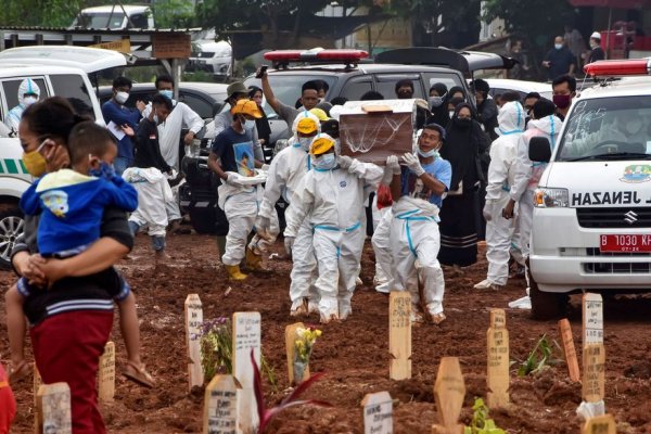 Indonesia tiene la tasa más alta de muertes de niños por Covid