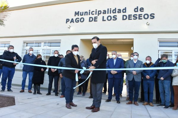 Nueva municipalidad en Pago de los Deseos: Apertura de flamante edificio