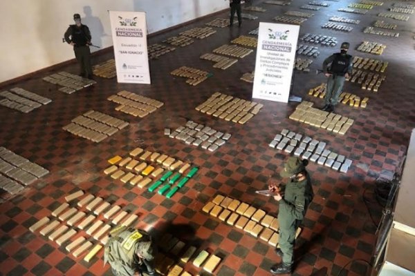 Narcotráfico: La Gendarmería decomisó más de 1.780 kilos de marihuana