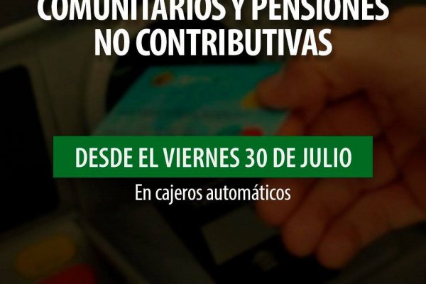 Inicia el pago de becas, pensiones no contributivas y líderes comunitarios