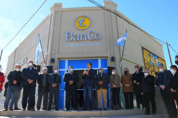 El Banco de Corrientes inauguró una moderna sucursal