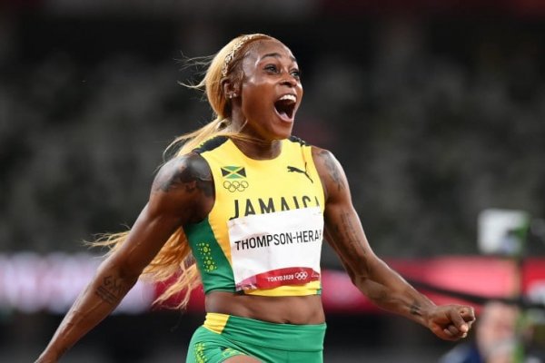 Elaine Thompson conquistó la medalla dorada en los 100 metros con récord olímpico