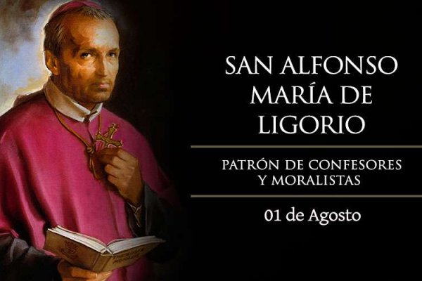La Iglesia católica celebra hoy a San Alfonso María de Ligorio