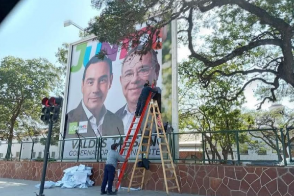 Carteles proselitistas: Oficialismo rechazó pedido de informe