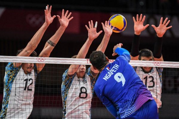 Argentina cayó ante Francia en vóley e irá por el bronce frente a Brasil