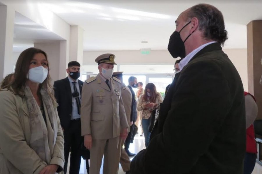 Mercedes: El Intendente recibió a la Ministra Sabina Frederic